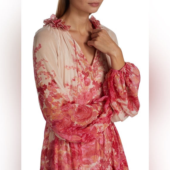 ❌❌ ZIMMERMANN HIGH TIDE LANTERN MINI DRESS - Picture 10 of 11